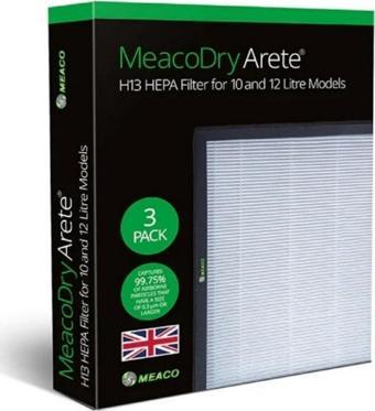 Meaco Dry Arete One 10L ve 12L Hepa Filtre