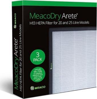 Meaco Dry Arete One 20L ve 25L Hepa Filtre