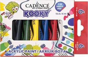 Cadence Kooky Akrilik Boya 15ml 6'lı Set