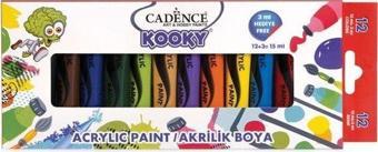 Cadence Kooky Akrilik Boya 15 ml 12'li Set