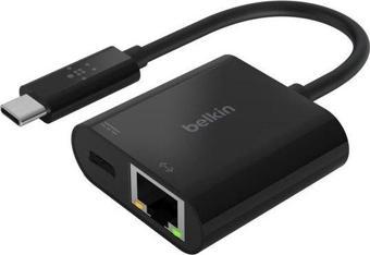 Belkin Usb-C Şarj + Ethernet Çoğaltıcı