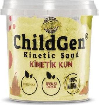 ChildGen Doğal Kinetik Kum 500 gr Sarı