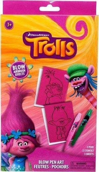 Trolls Püskürtmeli Kalem Seti