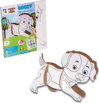 Todo Cane Doggy 3D Boyanabilir Maket Dg6059