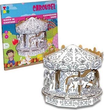 Todo Carousel 3D Boyanabilir Maket Ca0397