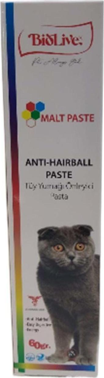 Biolive AntiHairBall Paste 60GR