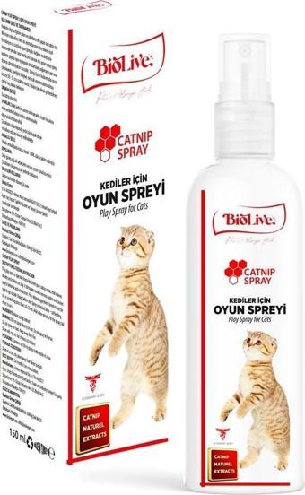 Biolive Catnip Kediler İçin Oyun Spreyi 150ml