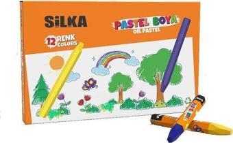 Silgy Silka Pastel Boya 12 Renk P.HS12-12