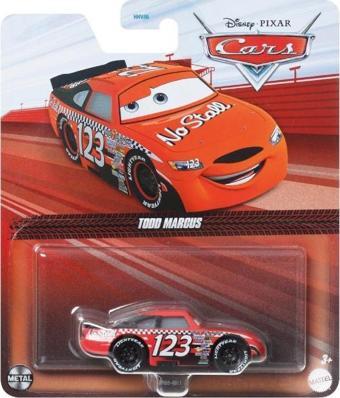 Disney Cars Arabalar Filmi 1/55 Ölçek Tekli Karakter Araçlar GRR55 Todd Marcus