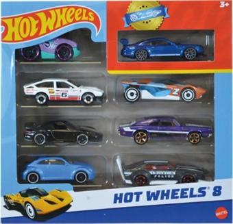 Hot Wheels 1/64 Ölçek Sekizli Araç Seti HPV78-N0712