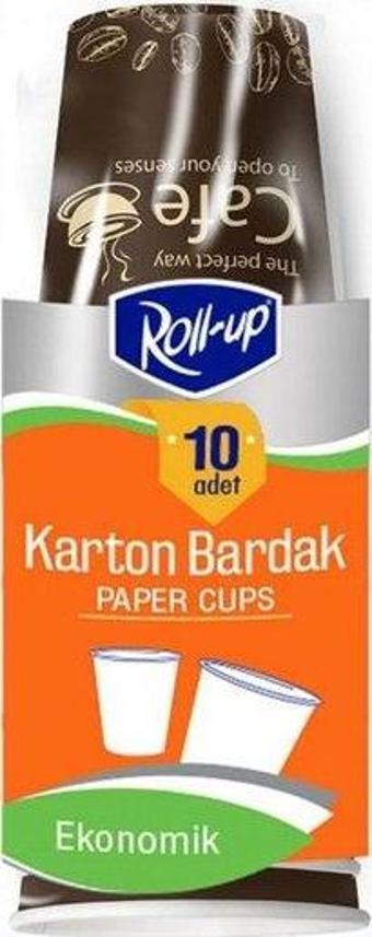 Roll-Up 10lu 8oz Karton Bardak UR-BRD-0012