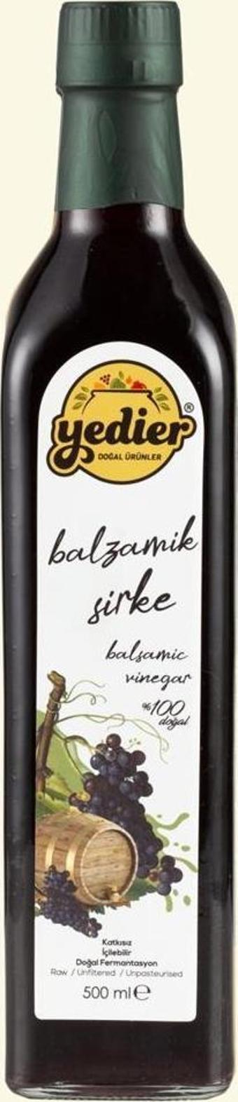 İçilebilir Doğal Fermantasyon Katkısız Balzamik Sirke 500ml