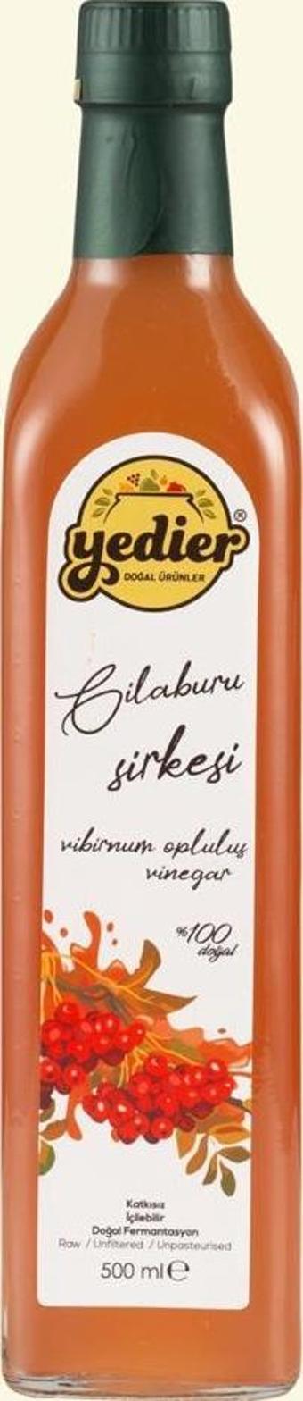 İçilebilir Doğal Fermantasyon Katkısız Gilaburu Sirkesi 500ml