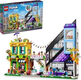 LEGO Friends Şehir Merkezi Çiçek ve Tasarım Dükkanları 41732 +12 Yaş (2010 Parça)