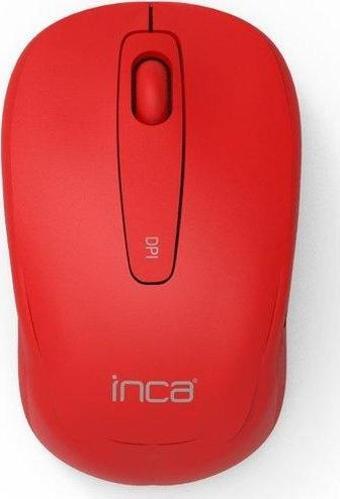 Inca Iwm-331RK Silent Wireless Mouse (Sessiz Mouse ) Kırmızı