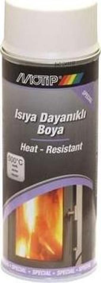 Motip Isıya Dayanıklı Sprey Boya MAT BEYAZ 400 ml