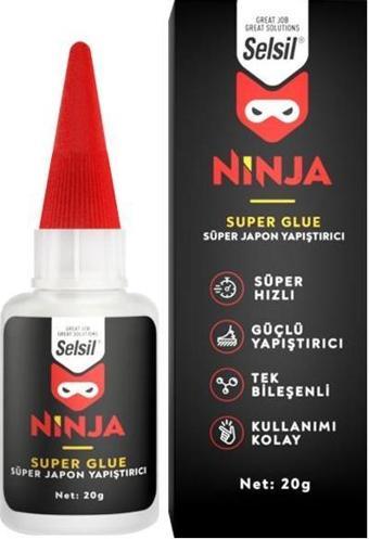 Selsil Ninja Genel Amaçlı Japon Yapıştırıcı 20 gr.