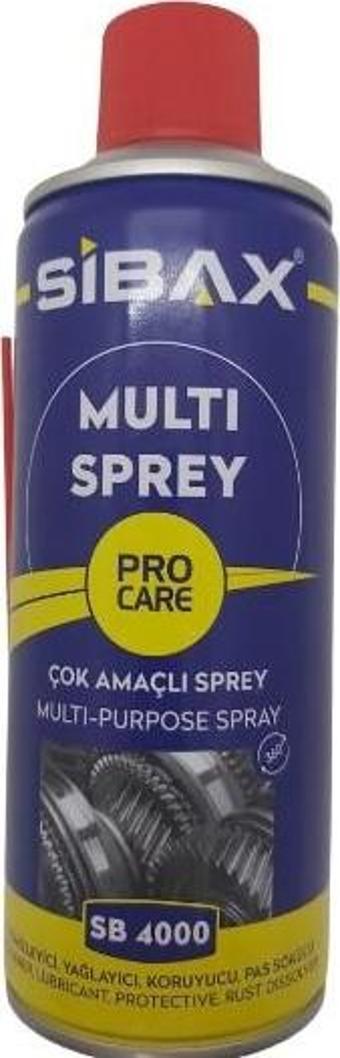 SİBAX ÇOK AMAÇLI YAĞLAYICI SPREY 200ML