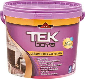 TEK SİLİKONLU İPEKMAT İÇ CEPHE BOYASI BEYAZ 15LT 20 KG