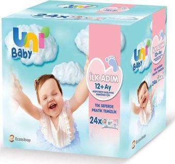 Uni Baby İlk Adım 24x52'li Islak Mendil 21-01