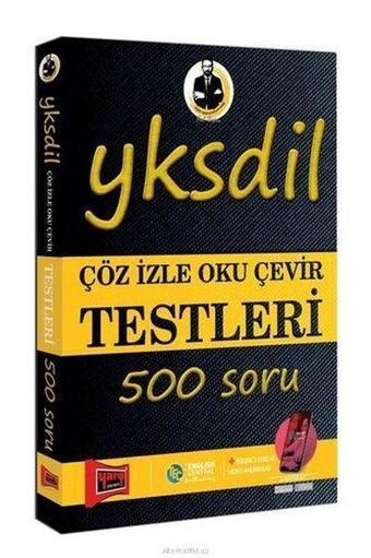 YKSDİL Çöz İzle Oku Çevir Testleri 500 Soru - Kolektif  - Yargı Yayınları