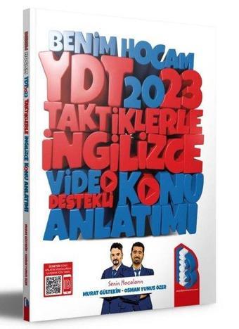 2023 YDT İngilizce Tamamı Video Çözümlü 5 Deneme Sınavı - Murat Gültekin - Benim Hocam Yayınları