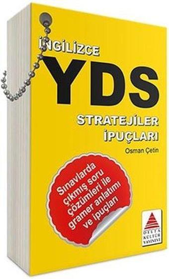 YDS Stratejiler&İpuçları Kartları (İngilizce) - Osman Çetin - Delta Kültür-Eğitim