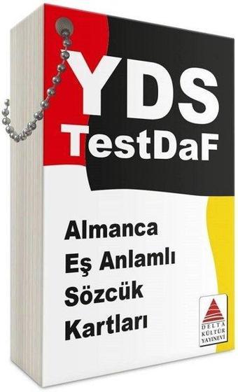 YDS Almanca Eş Anlamlı Sözcük Kartları  - Delta Kültür-Eğitim