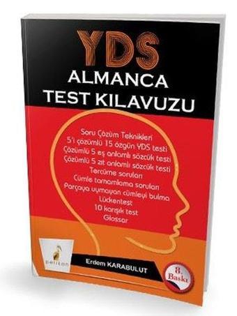 YDS Almanca Test Kılavuzu - Erdem Karabulut - Pelikan Yayınları