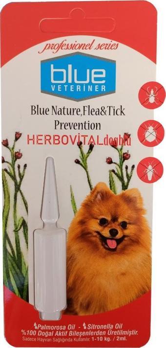 Blue Veteriner Herbiovital Bitkisel Köpek Damlası 2 ml ( 1-10 kg )