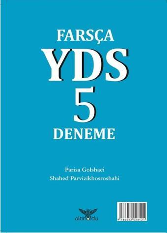 Farsça YDS 5 Deneme - Paris Golshaei - Altınordu