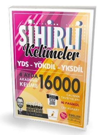 Sihirli Kelimeler YDS - Yökdil - Yksdil - 4 Ayda 16000 Akademik Kelime Çek Kopart 16 Fasikül - Pelikan Yayınları