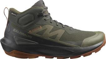 Salomon L47560300 Elixir Activ Mid Gtx Outdoor Ayakkabı Haki