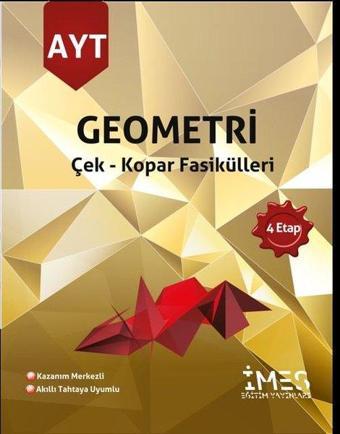 AYT Geometri Çek - Kopar Fasikülleri 4 Etap - Akif Karaburun - İmes Eğitim Yayınları