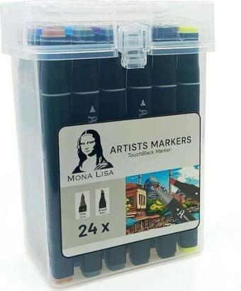 Mona Lisa Touchblack Marker 12 Renk