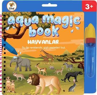 LİNO AQUA MAGİC BOOK HAYVANLAR (SİHİRLİ BOYAMA KİTABI)