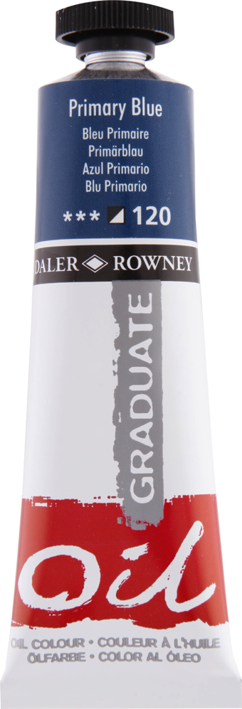 Daler Rowney Graduate Yağlı Boya 38ml 120 Primary Blue