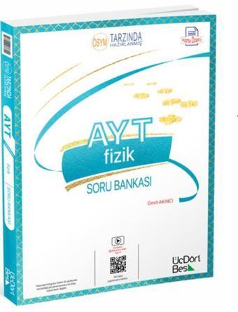 2022 AYT Fizik Soru Bankası - Kolektif  - Üç Dört Beş Yayınları