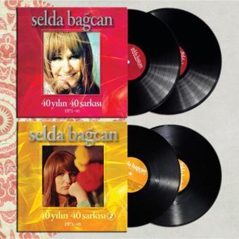 Kalan Müzik Plak - Selda Bağcan 40 Yılın 40 Şarkısı 1 & 2 (2 X 2Lp) - Kalan Müzik