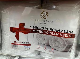 HSN HOME Hsn Micro Yorgan Çift Kişilik Yorgan 1 Alana 1 Bedava