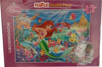 Disney Deniz Kızı 24 Parça Büyük Boy Boyanabilir Çocuk Puzzle