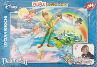 PeterPan Çift Taraflı 204 Parça Boyanabilir Çocuk Puzzle Pazıl