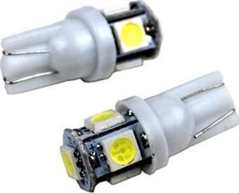 Space Led Ampul Dipsiz T10-5SMD Beyaz 2'li Set 24V / LAAM638