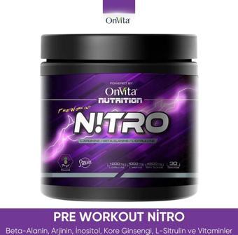 Onvita Nutrition Nitro 30 Servis 300 gr 8683148630944