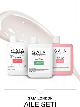 Gaia London Güneş Krem Seti Aile 3 Lü Set