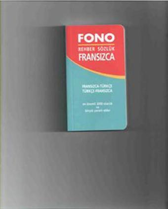 Fono Rehber Sözlük - (Fran/Türkçe-Türkçe/Fran) - Fono Yayınları