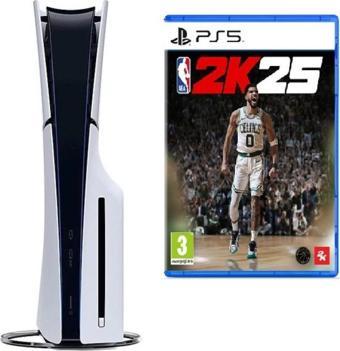 Sony Playstation 5 Slim 1TB ( İthalatçı garantili ) + PS5 NBA 2k25