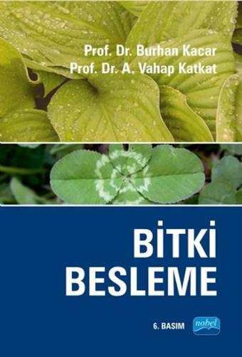 Bitki Besleme - Vahap Katkat - Nobel Akademik Yayıncılık