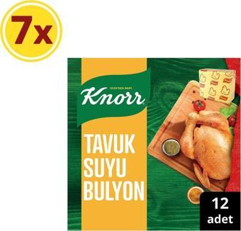 Knorr Tavuk Suyu Tablet Bulyon 12li 7 Adet