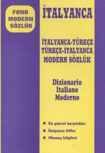 Modern Sözlük İtalyanca-Türkçe/Türkçe İtalyanca - Birsen Çankaya - Fono Yayınları